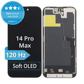 Οθόνη Soft OLED για iPhone 14 Pro Max - Τζάμι αφής + Πλαίσιο, DIAGNOSTIC