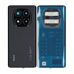 Καπάκι Μπαταρίας για Xiaomi Redmi Note 14 Pro 4G 24116RACCG | 560008000O600 | Midnight Black | Genuine Service Pack
