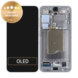 LCD Display Assembly για Samsung S25 | GH82-36329A | Silver Shadow | Genuine Service Pack