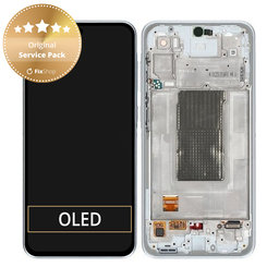 LCD Display Assembly για Samsung A36 A366E | GH82-36841B | Awesome Grey | Genuine Service Pack