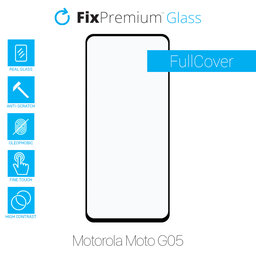 FullCover Glass - Προστατευτικό Γυαλί για Motorola Moto G05| FixPremium