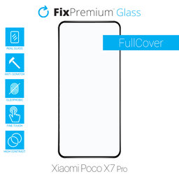 FullCover Glass - Προστατευτικό Γυαλί για Xiaomi Redmi Note 14 Pro 4G| FixPremium