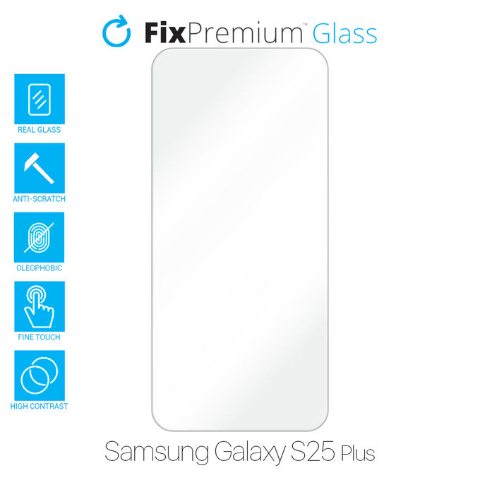 Προστατευτικό Γυαλί για Samsung Galaxy S25 Plus| FixPremium