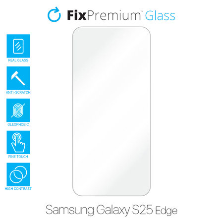 Προστατευτικό Γυαλί για Samsung Galaxy S25 Edge| FixPremium