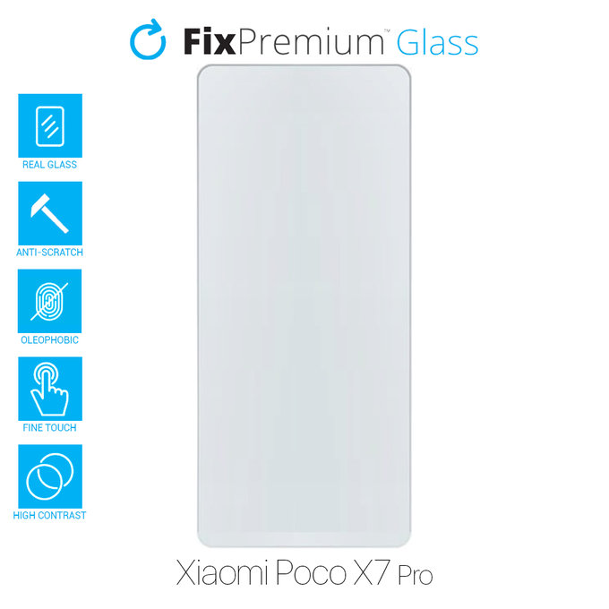 Προστατευτικό Γυαλί για Xiaomi Poco X7 Pro| FixPremium