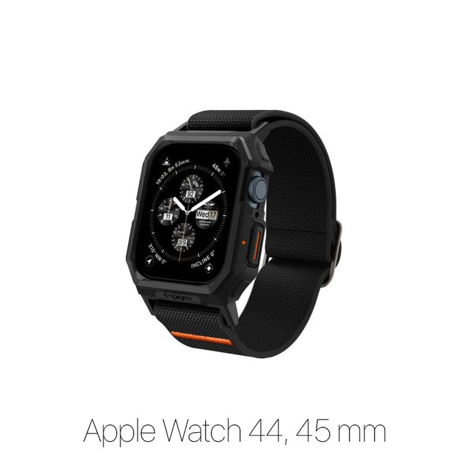 Spigen - Λουράκι Lite Fit "Pro" για Apple Watch (44, 45mm), Matte Black