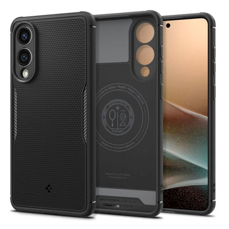Spigen - Θήκη Core Armor με MagSafe για Samsung Galaxy S25 Edge, Matte Black