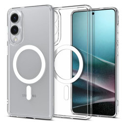 Spigen - Θήκη Ultra Hybrid με MagSafe για Samsung Galaxy S25 Edge, Λευκό