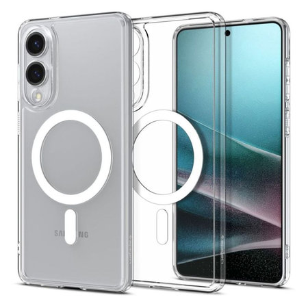 Spigen - Θήκη Ultra Hybrid με MagSafe για Samsung Galaxy S25 Edge, Λευκό