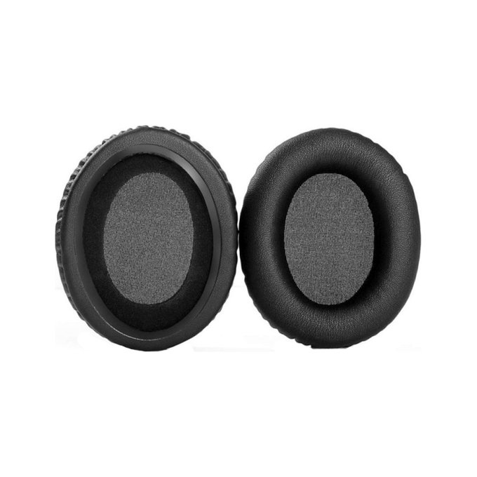 Ανταλλακτικά Earpads Ακουστικών για HyperX Cloud Flight, Stinger, Αφρός Μνήμης + PU Δέρμα, Μαύρο, Black, 1 Ζεύγος