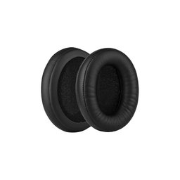 Ανταλλακτικά Earpads Ακουστικών για HyperX Cloud Alpha, Αφρός Μνήμης + PU Δέρμα, Μαύρο, Black, 1 Ζεύγος
