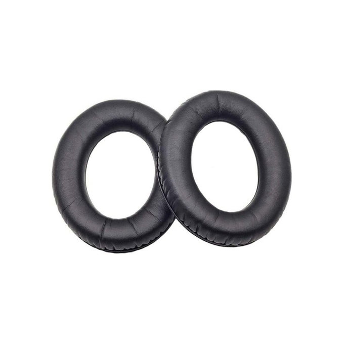 Ανταλλακτικά Earpads Ακουστικών για Kingston HyperX Cloud Revolver, Αφρός Μνήμης + PU Δέρμα, Black, 1 Ζεύγος