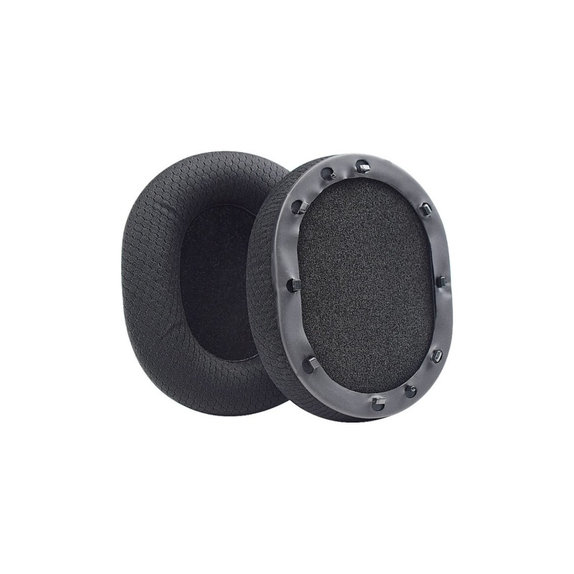 Ανταλλακτικά Earpads Ακουστικών για Razer Μαύρο, BlackShark, Αφρός Μνήμης + Ύφασμα, Μαύρο, Black, Ψυκτικό Τζελ, 1 Pair