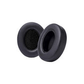 Ανταλλακτικά Earpads Ακουστικών για Beats Studio 2, 3, Αφρός Μνήμης + PU Δέρμα, Μαύρο, Black, 1 Ζεύγος