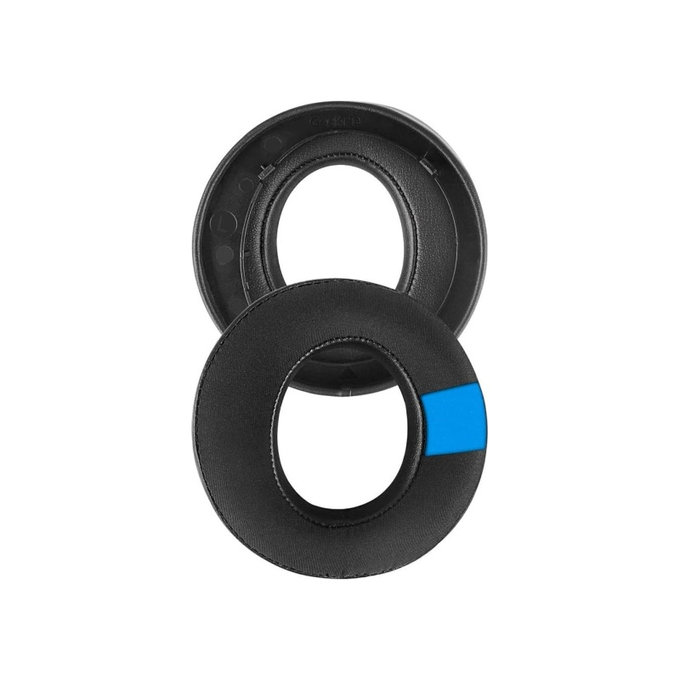 Ανταλλακτικά Earpads Ακουστικών για Sony Playstation 5 Pulse 3D PS5, Αφρός Μνήμης + PU Δέρμα, Μαύρο, Black, Ψυκτικό Τζελ, 1 Pair