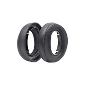 Ανταλλακτικά Earpads Ακουστικών για Sony Playstation Platinum, Αφρός Μνήμης + PU Δέρμα, Μαύρο, Black, 1 Ζεύγος