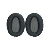 Ανταλλακτικά Earpads Ακουστικών για Sony WH-CH710N, Αφρός Μνήμης + PU Δέρμα, Μαύρο, Black, 1 Ζεύγος