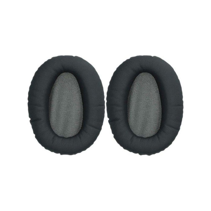 Ανταλλακτικά Earpads Ακουστικών για Sony WH-CH710N, Αφρός Μνήμης + PU Δέρμα, Μαύρο, Black, 1 Ζεύγος