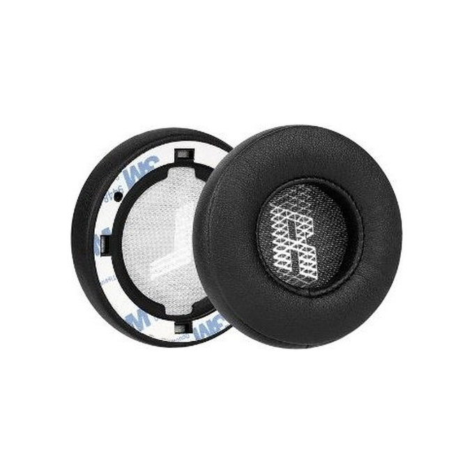 Ανταλλακτικά Earpads Ακουστικών για JBL E45BT, Αφρός Μνήμης + PU Δέρμα, Μαύρο, Black, 1 Ζεύγος