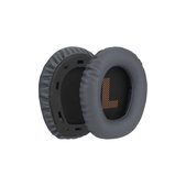 Ανταλλακτικά Earpads Ακουστικών για JBL Quantum 100, Αφρός Μνήμης + PU Δέρμα, Dark Gray, 1 Ζεύγος