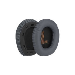 Ανταλλακτικά Earpads Ακουστικών για JBL Quantum 100, Αφρός Μνήμης + PU Δέρμα, Dark Gray, 1 Ζεύγος