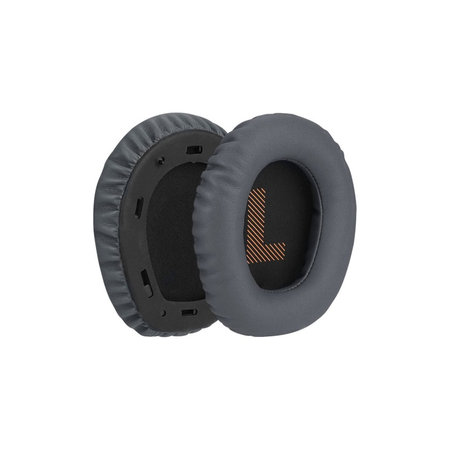 Ανταλλακτικά Earpads Ακουστικών για JBL Quantum 100, Αφρός Μνήμης + PU Δέρμα, Dark Gray, 1 Ζεύγος
