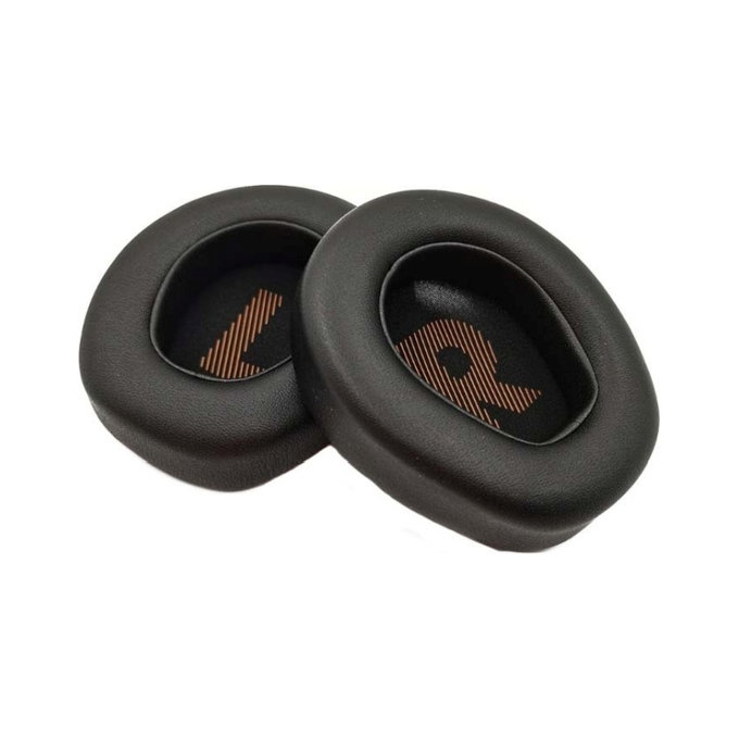 Ανταλλακτικά Earpads Ακουστικών για JBL Quantum 400, Αφρός Μνήμης + PU Δέρμα, Μαύρο, Black, 1 Ζεύγος