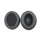 Ανταλλακτικά Earpads Ακουστικών για Sennheiser Momentum 3.0, Αφρός Μνήμης + PU Δέρμα, Μαύρο, Black, 1 Ζεύγος