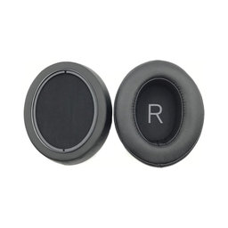 Ανταλλακτικά Earpads Ακουστικών για Sennheiser Momentum 3.0, Αφρός Μνήμης + PU Δέρμα, Μαύρο, Black, 1 Ζεύγος