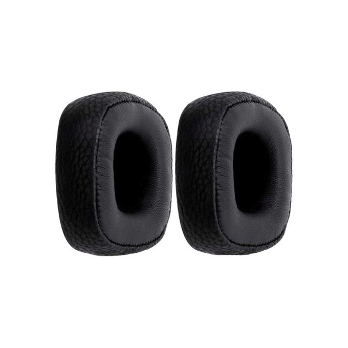 Ανταλλακτικά Earpads Ακουστικών για Marshall Major III, Αφρός Μνήμης + PU Δέρμα, Μαύρο, Black, 1 Ζεύγος