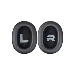 Ανταλλακτικά Earpads Ακουστικών για AKG K361, K371, Αφρός Μνήμης + PU Δέρμα, Μαύρο, Black, 1 Ζεύγος