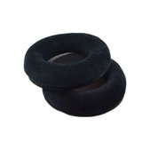 Ανταλλακτικά Earpads Ακουστικών για AKG K702, Αφρός Μνήμης + Suede, Μαύρο, Black, 1 Ζεύγος