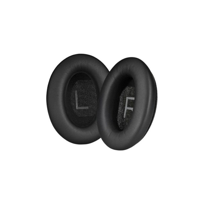 Ανταλλακτικά Earpads Ακουστικών για Bose QuietComγιαt 45, Αφρός Μνήμης + PU Δέρμα, Μαύρο, Black, 1 Ζεύγος
