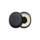 Ανταλλακτικά Earpads Ακουστικών για Jabra Evolve2 65UC, Elite 45H, Αφρός Μνήμης + PU Δέρμα, Μαύρο, Black, 1 Ζεύγος