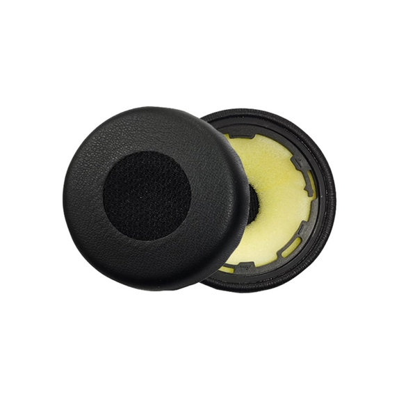 Ανταλλακτικά Earpads Ακουστικών για Jabra Evolve 75, 75+, UC, MS, Αφρός Μνήμης + PU Δέρμα, Μαύρο, Black, 1 Ζεύγος