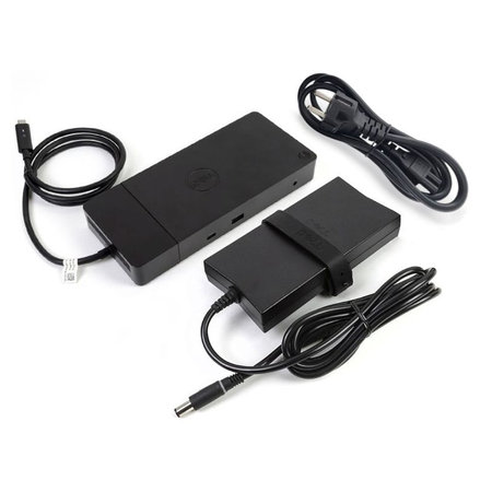 Dell WD19 K20A001 - Σταθμός σύνδεσης (USB-C) + Τροφοδοτικό 130W Ανακατασκευασμένο