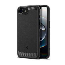 Spigen - Θήκη Rugged Armor με MagSafe για iPhone 16e, Matte Black
