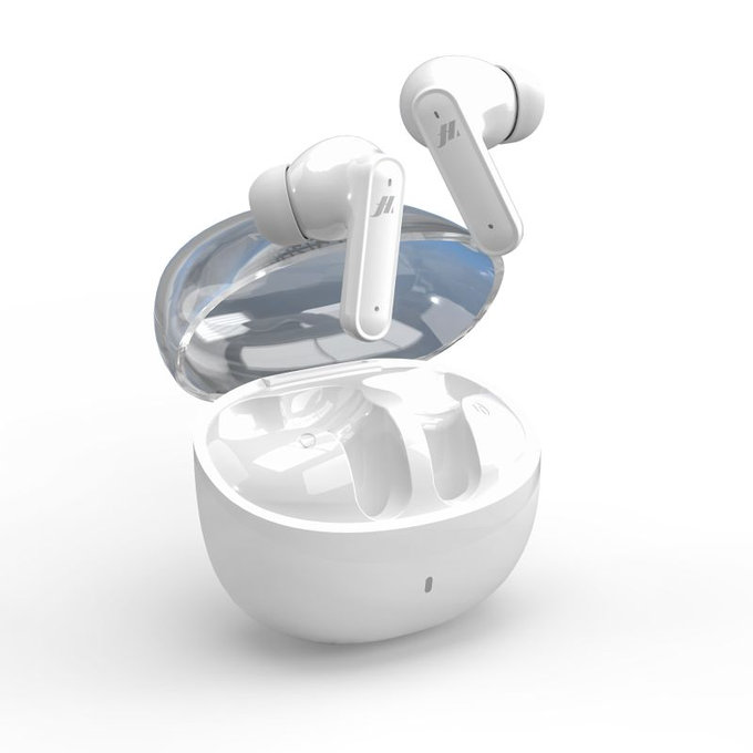 Music Hero - Ασύρματα ακουστικά TWS MY-BEAT, λευκό