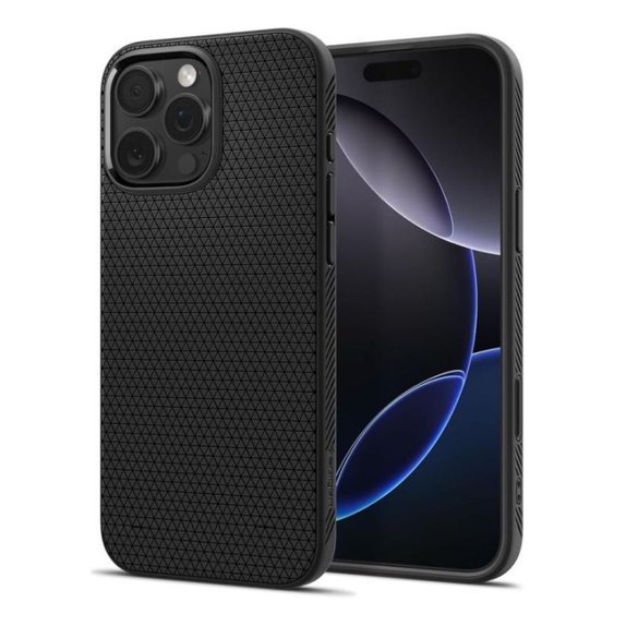 Spigen - Θήκη Liquid Air "T" με MagSafe για iPhone 16 Pro Max, Matte Black