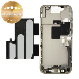 Μεσαίο πλαίσιο με μπαταρία για iPhone 16 Pro Max | White Titanium | ZD076-00694 | Genuine Apple