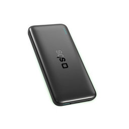 SBS - PowerBank 10000mAh, 10W, Infinity, LiFePO4, USB-C/USB-A, μαύρο
