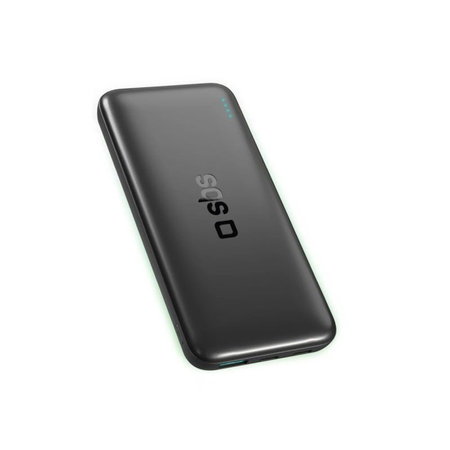 SBS - PowerBank 10000mAh, 10W, Infinity, LiFePO4, USB-C/USB-A, μαύρο