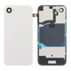 Πίσω Κάλυμμα Γυαλί + Φακός Κάμερας + Μεταλλική Πλάκα + Μαγνήτες Magsafe για iPhone 16e | Λευκό | White
