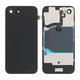 Πίσω Κάλυμμα Γυαλί + Φακός Κάμερας + Μεταλλική Πλάκα + Μαγνήτες Magsafe για iPhone 16e | Μαύρο | Black