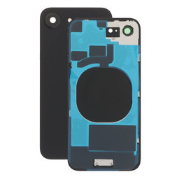 Πίσω Κάλυμμα Γυαλί + Φακός Κάμερας για iPhone 16e | Μαύρο | Black