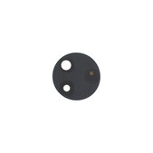 Γυαλί Φακού Πίσω Κάμερας για Xiaomi Poco F7 Pro | Μαύρο, Black