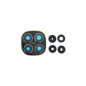 Φακός Πίσω Κάμερας με Πλαίσιο για Xiaomi Poco X7 | Μαύρο, Black