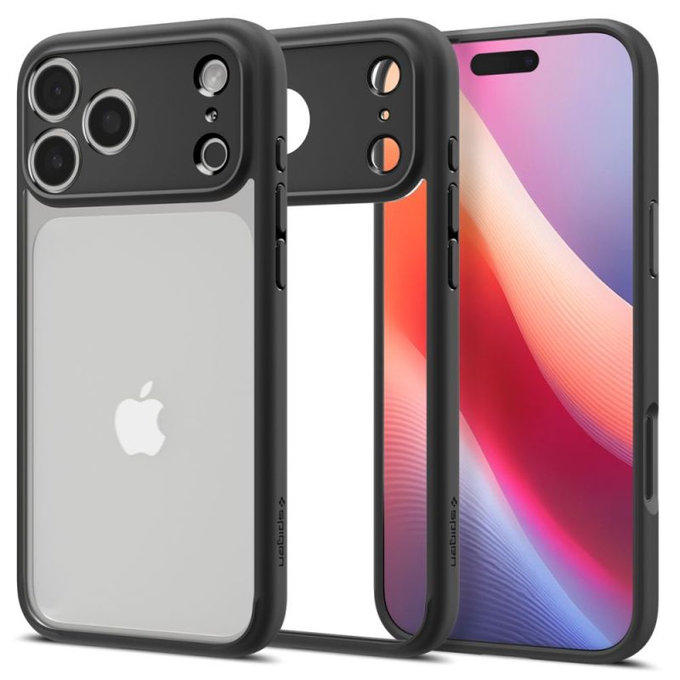 Spigen - Θήκη Ultra Hybrid για iPhone 17 Pro, Matte Black