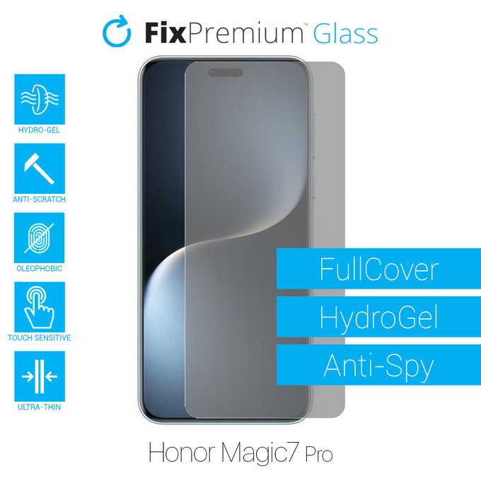 Υδροgel Anti-Spy - Προστατευτικό Οθόνης για Honor Magic7 Pro | FixPremium