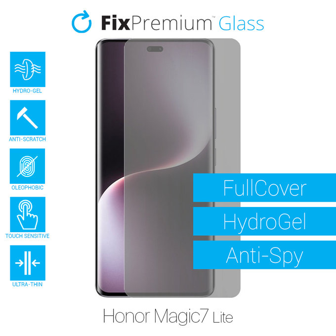 Υδροgel Anti-Spy - Προστατευτικό Οθόνης για Honor Magic7 Lite | FixPremium